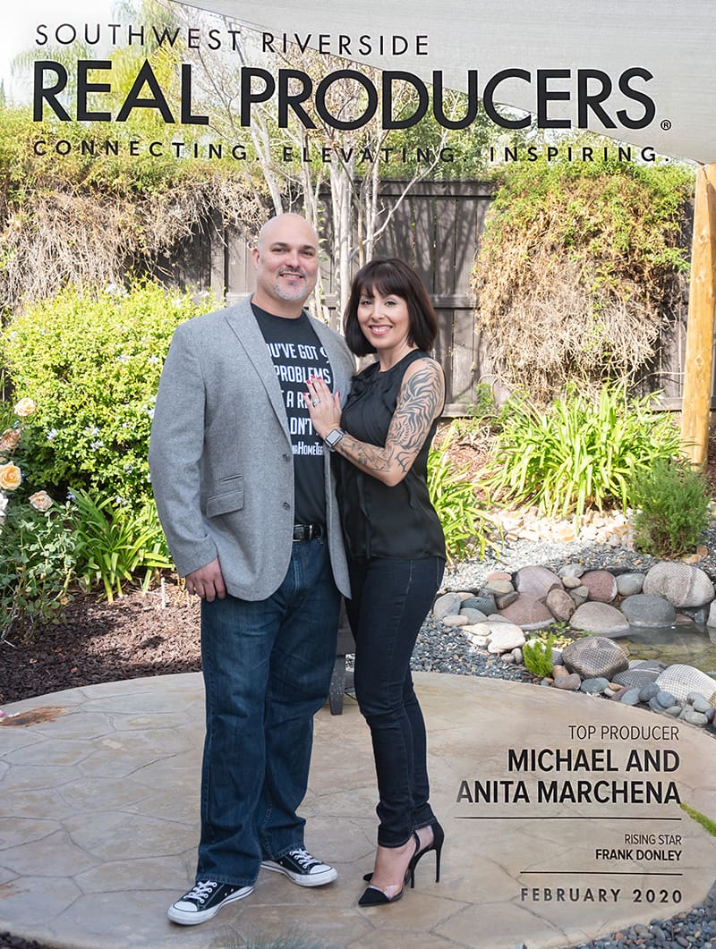 Murrieta Realtors on the Cover of Real Producers Real Estate Magazine